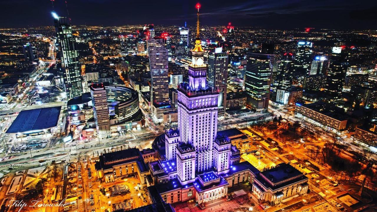 Apartment Super Brown 2x Metro Nowy Wifi Netflix Spotify Panorama Miasta Warsaw