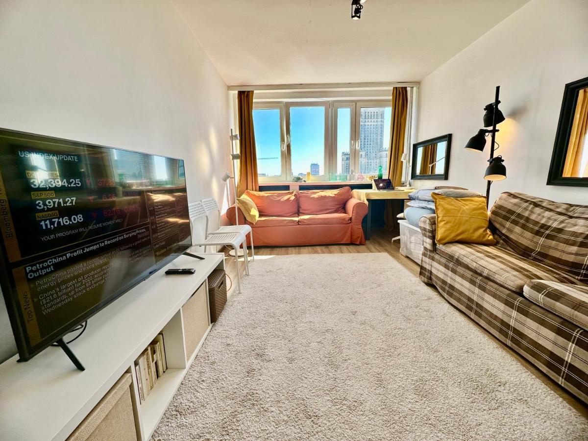 Apartment Super Brown 2x Metro Nowy Wifi Netflix Spotify Panorama Miasta Warsaw