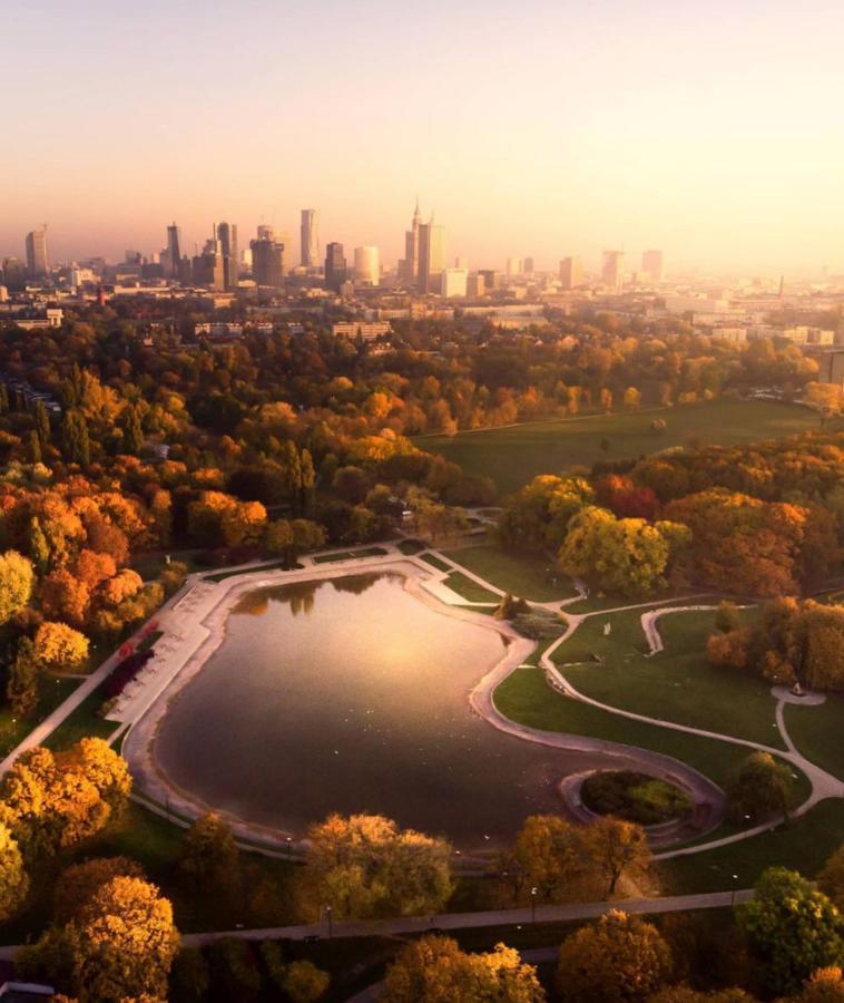Apartment Super Brown 2x Metro Nowy Wifi Netflix Spotify Panorama Miasta Warsaw