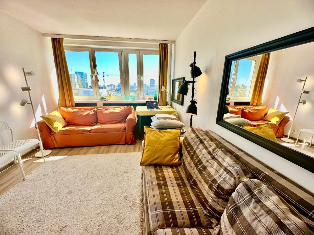 Apartment Super Brown 2x Metro Nowy Wifi Netflix Spotify Panorama Miasta Warsaw
